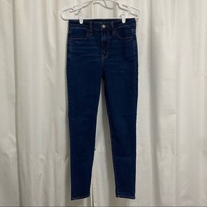 american eagle super hi-rise jeggings